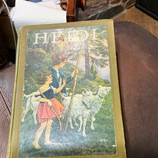 Heidi HC Illustrated Clara M. Burd Johanna Spyri John C. Winston 1925 picture