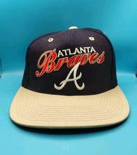 Vintage Outdoor Cap Atlanta Braves SnapBack Hat Embroidered picture