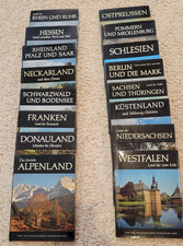 COMPLETE 16 Vol Set Die Deutschen Lande German Photo History 1950s HC w/ DJs picture