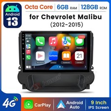 6+128GB Carplay For Chevrolet Malibu 2012-2015 Android13 Car Stereo Radio GPS 9