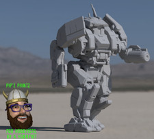 CGR-1A1 Charger  Alternate Mech Model For Battletech 6mm-10mm-15mm picture