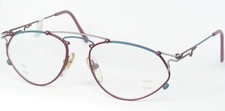 Vintage Prestige 006 22 PLUM TEAL GREY EYEGLASSES GLASSES 54-16-135mm Germany picture