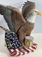 Lenox Smithsonian Bald Eagle Wings Of The Millennium 1999 Ltd Edition Statue picture