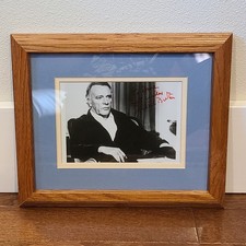 Actor Richard Burton autographed framed photo inscribed 