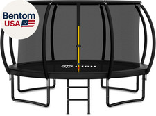 10FT 12FT 14FT 15FT 16FT Recreational Trampolines with Enclosure Net and Ladder picture