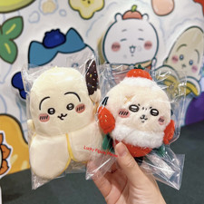 Fruit Series Chiikawa Rakko Usagi Plush Doll Mascot Keychain Doll Pendant 10Cm picture