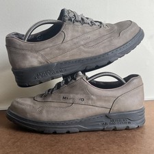 MEPHISTO Men's Match Runoff Air Gray Leather Walking Shoes Sneaker Size US7 EU41 picture