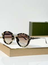 Akoni AKARI AKX-415 Sunglasses Tortoise Round Frame Gradient Brown Lens 140-152 picture