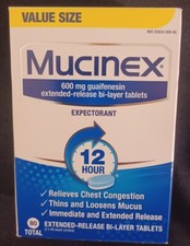 MUCINEX 80 CT , 12HR CHEST CONGESTION RELIEF/ 80 CT /NEW & SEALED, LAST 1 LEFT picture