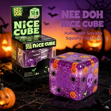 Nee-Doh-Halloween Nice Cube , Spooky Squish Schyling Halloween Squishy Pumpkin picture