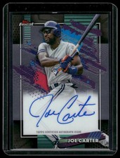 2026 Finest #FA-JCA Joe Carter Finest Autographs picture