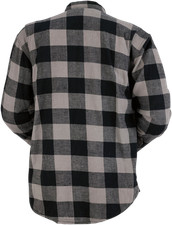 Z1R - Duke Flannel Shirt Gray/Black 5XL | 3040-2552 picture