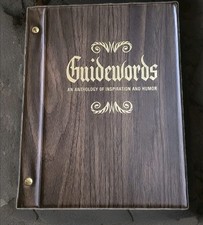 Vintage 1971 Guidewords Anthology Inspiration Humor Miriam C Hunter Hardcover picture