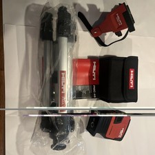 Hilti Tools Complete Laser Level Kit PMC46 PMA78 PMA20 With User Manual Tested picture