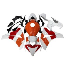 Injection Red Orange White Fairing Kit for 2008-2011 Honda CBR1000RR 10 Bodywork picture