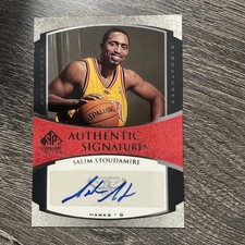 2005-06 SP Signature Edition Salim Stoudamire #AS-SS Rookie Auto RC  picture