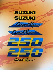 1988 Suzuki LT250R Decal Quadracer Quad Racer LT250 LT 250R Sticker Graphic 88 picture
