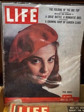 Life Magazine , July 30, 1956 , Pier Angeli Front Cover, Great Ads picture