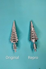 1993 Mighty Morphin Power Rangers Dragonzord Repro Tail Tip (Custom Chrome) picture