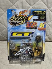 Road Champs BXS Series 5 GT die-cast bicycle toy with Trick Stick accessory NIB picture