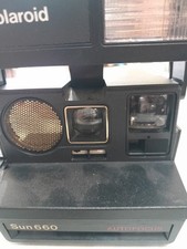 Polaroid Sun 660 Auto Focus Clean Untested Black  picture