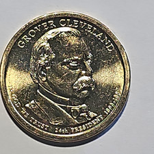 2012 Grover Cleveland 1st Term Presidential $1 Coin picture