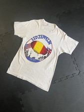 Vintage 1975 LED ZEPPELIN North American Tour shirt  Super rare shirt picture