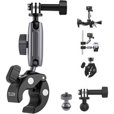 360 Metal Clamp Mount for GoPro 7-13 Insta360 X3-X5 Go3 Ace Pro 2 DJI Action 4 picture