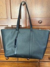 Radley London Lynton Black Leather Ziptop Tote Bag Excellent condition Used Once picture