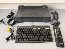 Vintage 1999 Philips Magnavox WebTV MAT972A110 Receiver Keyboard Remote Web Eye picture