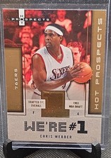 2006-07 Fleer Hot Prospects - We're #1 Chris Webber #W1-CW picture
