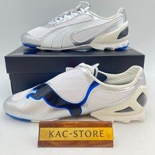 Puma 402953-02 V-S1 Metallic White Silver Men's shoes mot02 picture