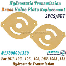 2PCS Brass Valve Plates For DUP-10C/E/S/SA DUP-13A Hydrostatic Trans 17808001350 picture