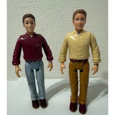 Mattel Barbie Loving Family Dad Male Doll Figures LOT 2005 2006 Articulated picture