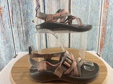 Chaco Little Kids/Youth ZX/1 EcoTread Sandal Vegan Pink Burlap Heather Size 1 picture