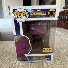 Funko Pop Marvel Avengers Infinity War Vision #307 Hot Topic Exclusive picture