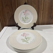 Villeroy & Boch Set (4) Florea Floris Salad Plates House Garden 8.5” New picture