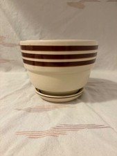 Vintage MCM Ceramic Pot Planter 8