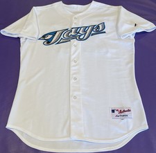Authentic 2007 Adam Lind #26 Toronto Blue Jays On-Field Majestic Jersey Size 48 picture