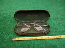 Vintage Dakota Smith L'AMY  Aviator Glasses bifocal readers w/ Case picture