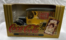 1/24 Ertl Coca Cola Ford Delivery Truck Diecast  Bank #0743 NEW IN BOX picture