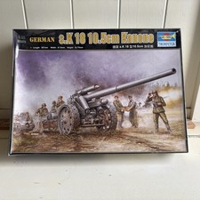 Trumpeter 1/35 German s.K 18 10.5cm Kanone Model Kit 02305 SEALED Parts picture
