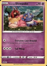 Galarian Slowpoke SWSH126 Holo Promo Sword & Shield Promo Pokemon Lightly Played picture