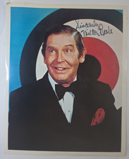 Milton Berle Autographed 8x10 Color Photograph, Signed Authentic picture