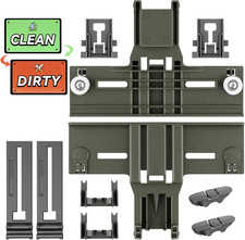 UPGRADED W10350376 W10350374 Dishwasher Top Rack Parts for Kenmore Dishwasher picture