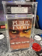 1998 Public Enemy He Got Game Denzel Washington Soundtrack Cassette IGS 7.5 8.5 picture