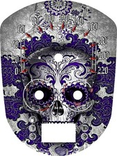  Yamaha Stratoliner  Fits 06 to14 Faceplate psychedelic Skull  picture