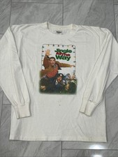 Vintage Rare Jingle All The Way 1996 Arnold Schwarzenegger Movie Promo Shirt picture