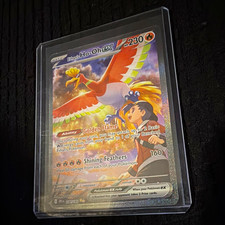 Pokemon TCG Ethan's Ho-Oh ex Full Art Holo 230/182 Destined Rivals 230 HP picture
