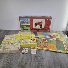 Vintage Farm Management Board Game 1962 Big Top Toys McCormick International IH picture